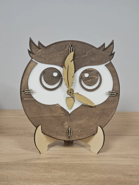 Horloge Hiboux